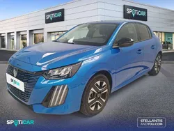 Azul Usado 2024 Peugeot e-208 Style Utilitario | 21.900 € (Precio justo)