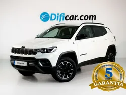 Blanco Usado 2024 Jeep Compass Trailhawk SUV | 33.490 € (Caro)
