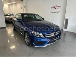 Azul Usado 2017 Mercedes C220 Berlina | 24.999 € (Caro)