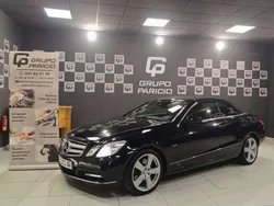 Negro Usado 2012 Mercedes E220 Descapotable | 18.300 € (Precio justo)