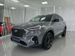 Gris Usado 2021 Hyundai Tucson N Line SUV | 20.990 € (Precio justo)