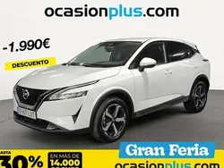 Blanco Usado 2021 Nissan Qashqai N-Connecta SUV | 19.900 € (Precio justo)