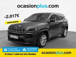 Gris / plata Usado 2022 Jeep Compass Longitude SUV | 19.990 € (Precio justo)