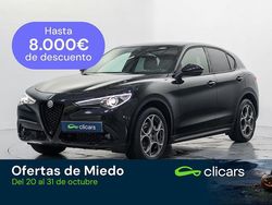 Negro Usado 2022 Alfa Romeo Stelvio Sprint SUV | 27.490 € (Precio justo)