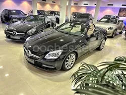 Negro Usado 2016 Mercedes SLK250 Descapotable | 27.490 € (Precio justo)