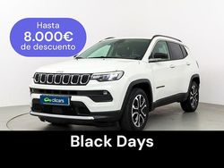 Blanco Usado 2021 Jeep Compass Limited SUV | 19.690 € (Precio justo)