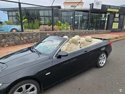 Negro Usado 2008 BMW 320 Cabriolet Descapotable | 11.500 € (Un poco caro)