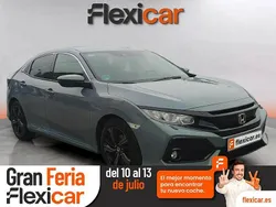 Gris Usado 2017 Honda Civic Elegance Utilitario | 16.490 € (Un poco caro)