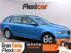 Azul Usado 2019 Skoda Octavia Familiar | 13.590 € (Precio justo)