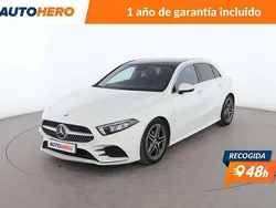 Blanco Usado 2019 Mercedes A180 AMG line Berlina | 24.299 € (Precio justo)
