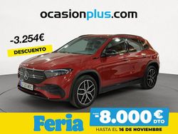 Rojo Usado 2022 Mercedes EQA250 SUV | 35.800 € (Precio justo)