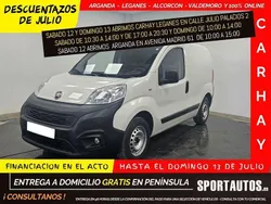 Blanco Usado 2019 Fiat Fiorino Monovolumen | 8190 € (Precio justo)
