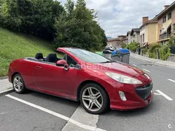 Rojo Usado 2009 Peugeot 308 CC Sport Descapotable | 3800 € (Precio justo)