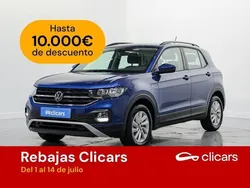 Azul Usado 2022 VW T-Cross Advance SUV | 19.990 € (Precio justo)