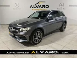 Gris Usado 2021 Mercedes GLC220 SUV | 37.490 € (Precio justo)