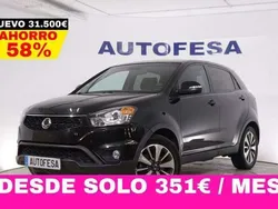 Negro Usado 2015 Ssangyong Korando SUV | 13.250 €