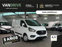 Blanco Usado 2022 Ford Transit Custom Van | 18.800 € (Precio justo)