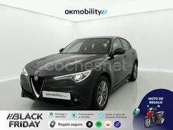 Negro Usado 2022 Alfa Romeo Stelvio Super SUV | 29.900 € (Precio justo)