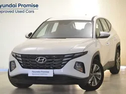 Atlas white Usado 2023 Hyundai Tucson SUV | 26.200 € (Un poco caro)