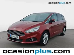 Rojo Usado 2016 Ford S-MAX Titanium Monovolumen | 16.850 € (Precio justo)