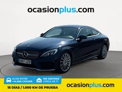 Azul Usado 2017 Mercedes C220 Coupe | 23.090 € (Precio justo)