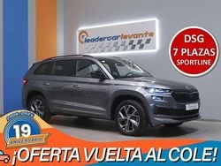 Gris Usado 2023 Skoda Kodiaq SportLine SUV | 29.900 € (Precio justo)