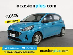 Azul Usado 2022 Hyundai i10 Utilitario | 10.750 € (Precio justo)