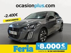 Gris Usado 2025 Peugeot 208 Allure Utilitario | 19.800 € (Precio justo)