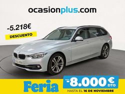Gris / plata Usado 2018 BMW 320 Sport Line Familiar | 19.450 € (Buen precio)