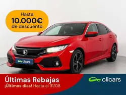 Rojo Usado 2017 Honda Civic Comfort Utilitario | 14.790 € (Precio justo)
