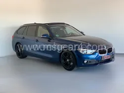 Azul Usado 2017 BMW 320 Efficient Dynamics Familiar | 15.990 € (Precio justo)