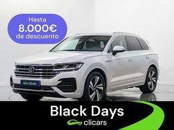 Blanco Usado 2021 VW Touareg R-line SUV | 44.790 € (Precio justo)