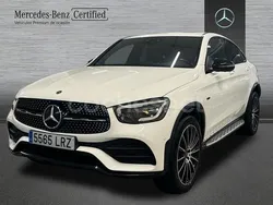 Blanco Usado 2021 Mercedes GLC300e Coupe | 42.900 € (Precio justo)