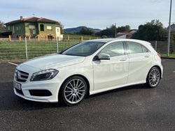 Blanco Usado 2014 Mercedes A180 AMG line Berlina | 14.899 € (Precio justo)