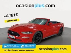 Rojo Usado 2022 Ford Mustang GT Convertible Descapotable | 45.999 € (Precio justo)