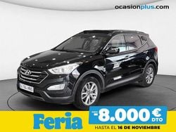 Negro Usado 2013 Hyundai Santa Fe SUV | 17.650 € (Precio justo)