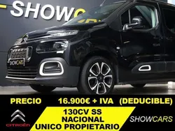 Negro Usado 2021 Citroën Berlingo Shine Monovolumen | 15.900 € (Super precio)
