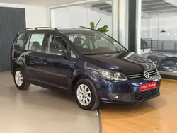 Azul Usado 2013 VW Touran Advance Monovolumen | 9490 € (Precio justo)