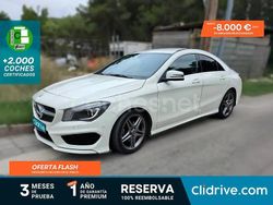 Blanco Usado 2015 Mercedes CLA200 AMG line Berlina | 14.690 € (Buen precio)