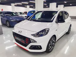Blanco Usado 2023 Hyundai i10 N Line Utilitario | 18.000 € (Precio justo)