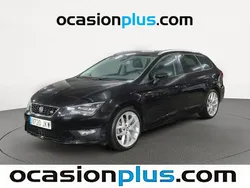 Negro Usado 2015 Seat Leon ST FR Familiar | 15.900 € (Precio justo)