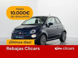 Azul Usado 2017 Fiat 500 Lounge Utilitario | 8190 € (Precio justo)