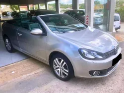 Beige Usado 2013 VW Golf Cabriolet Descapotable | 9900 € (Precio justo)