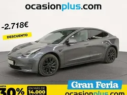 Gris Usado 2019 Tesla Model 3 Long Range Berlina | 27.182 € (Precio justo)