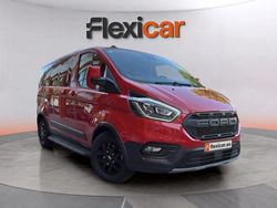 Rojo Usado 2020 Ford Tourneo Custom Titanium Monovolumen | 32.990 € (Precio justo)