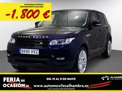 Azul Usado 2014 Land Rover Range Rover Sport HSE SUV | 28.990 € (Precio justo)
