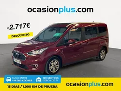 Rojo Usado 2021 Ford Tourneo Connect Titanium Monovolumen | 22.980 € (Precio justo)