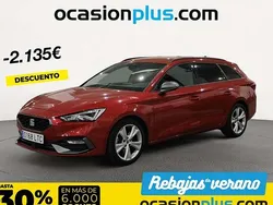 Rojo Usado 2021 Seat Leon ST FR Familiar | 21.355 € (Un poco caro)