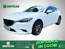Blanco Usado 2017 Mazda 6 Luxury Familiar | 18.490 € (Precio justo)
