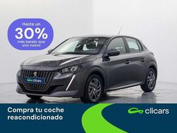 Gris Usado 2021 Peugeot 208 Active Utilitario | 10.690 € (Precio justo)